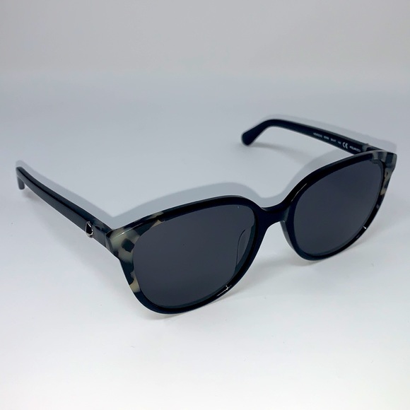 Kate Spade New York Vienne Polarized Round Acetate Hello Sunshine Sunglasses - Picture 5 of 11